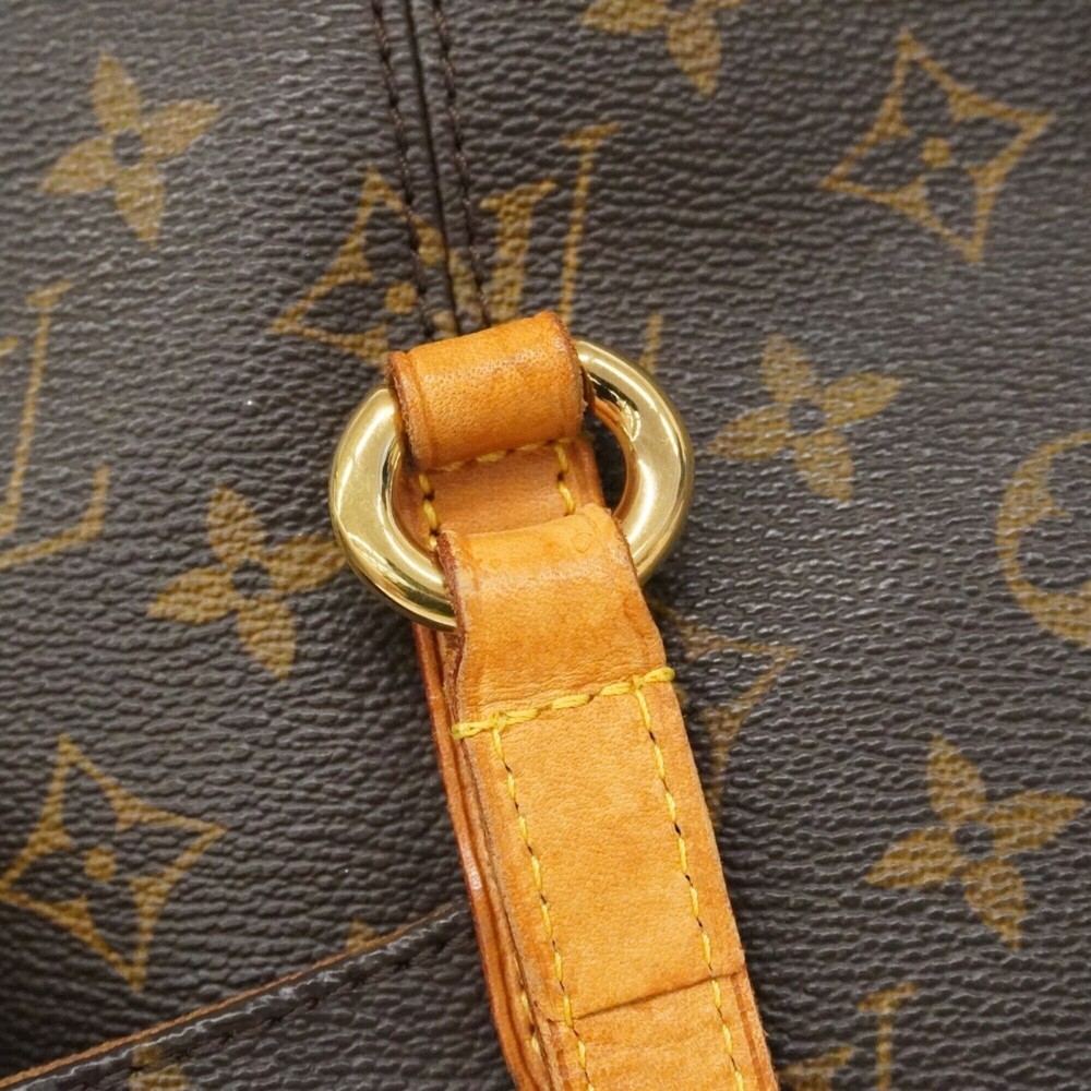 LOUIS VUITTON Authentic Brown Monogram Tote Bag - Picture 8 of 11
